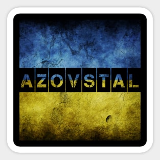 Save Mariupol! Save Azovstal! Support Ukraine! Sticker